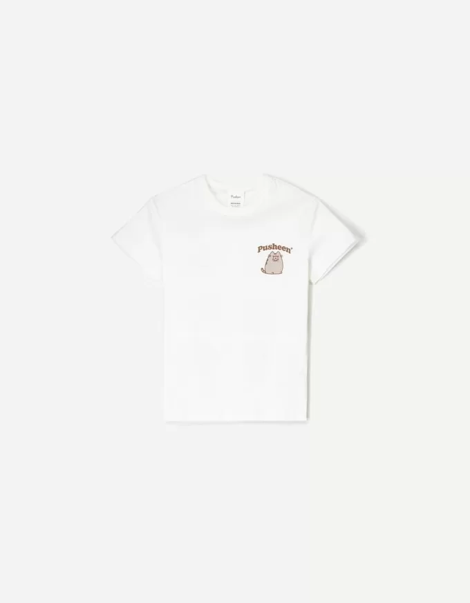 Tricou Pusheen cu maneca scurta Tricou Pusheen cu maneca scurta