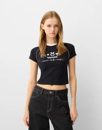 Tricou Tamagotchi cu maneca scurta