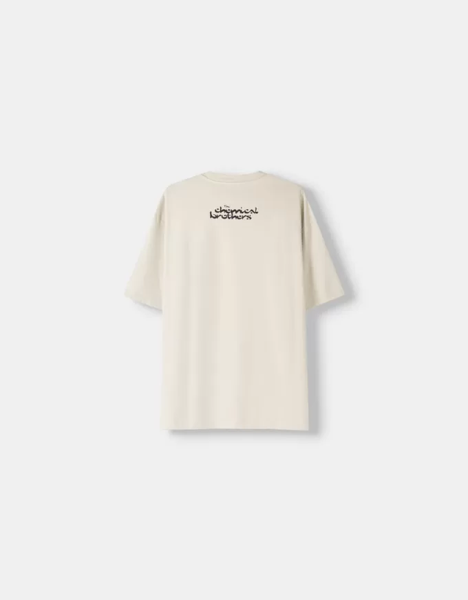 Tricou The Chemical Brothers cu mânecă scurtă, cu croială relaxată