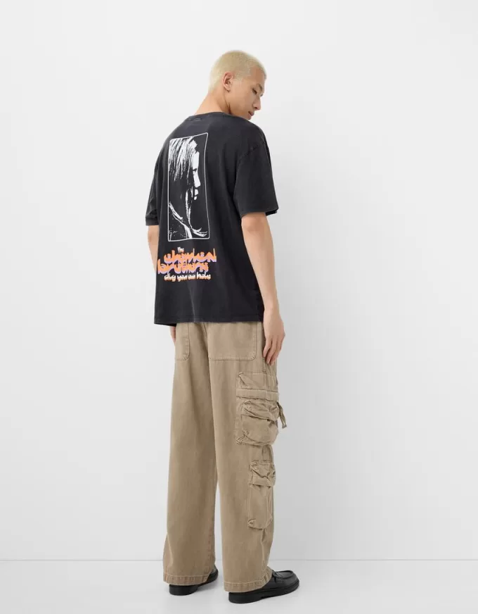 Tricou The Chemical Brothers cu mânecă scurtă, cu croială relaxată