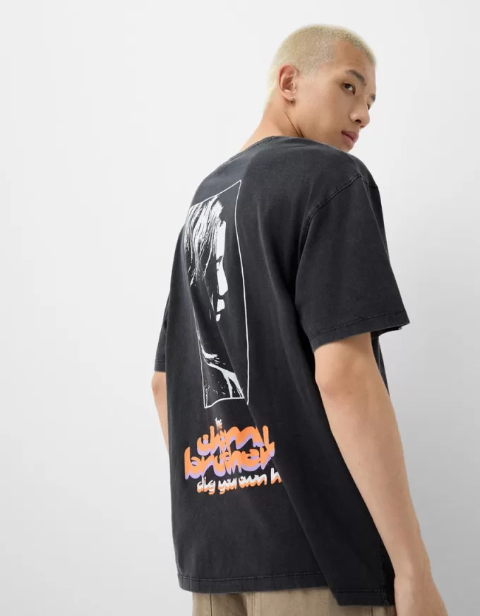 Tricou The Chemical Brothers cu mânecă scurtă, cu croială relaxată