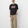 Tricou The Chemical Brothers cu mânecă scurtă, cu croială relaxată