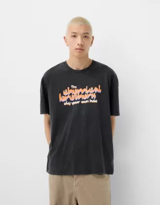 Tricou The Chemical Brothers cu mânecă scurtă, cu croială relaxată
