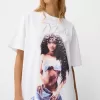 Tricou Tyla cu maneca scurta cu strasuri Tricou Tyla cu maneca scurta cu strasuri