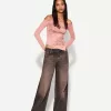 Tricou asimetric cu maneca lunga Tricou asimetric cu maneca lunga