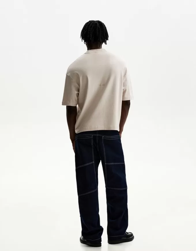 Tricou boxy cu maneca scurta