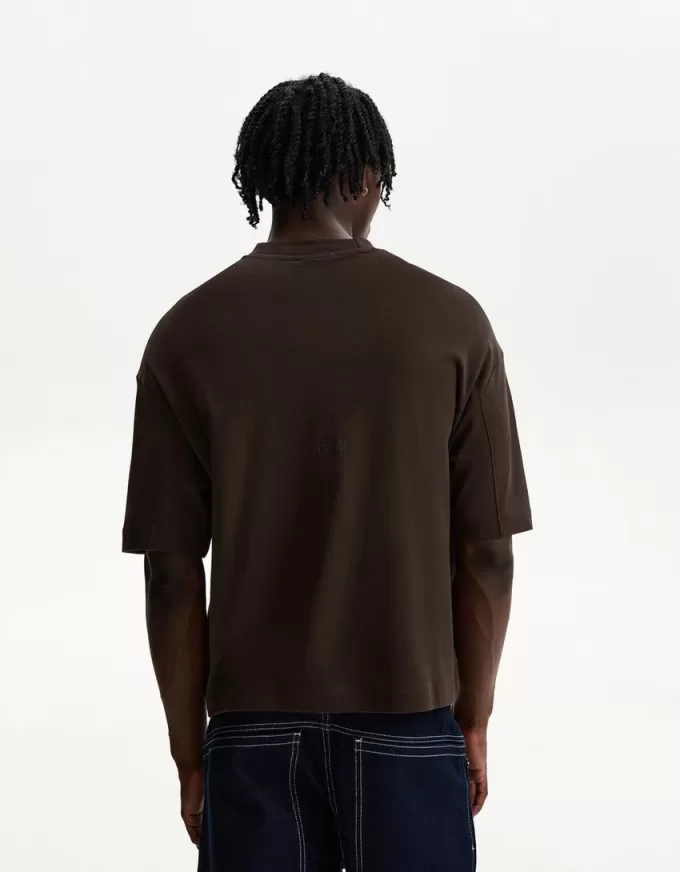 Tricou boxy cu maneca scurta