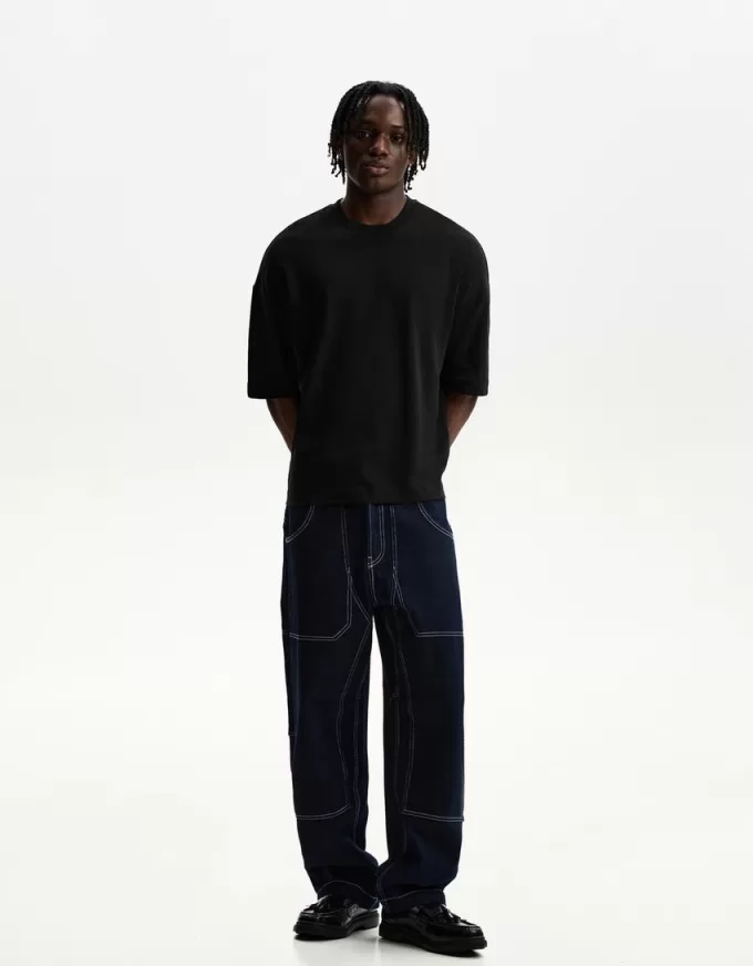Tricou boxy cu maneca scurta