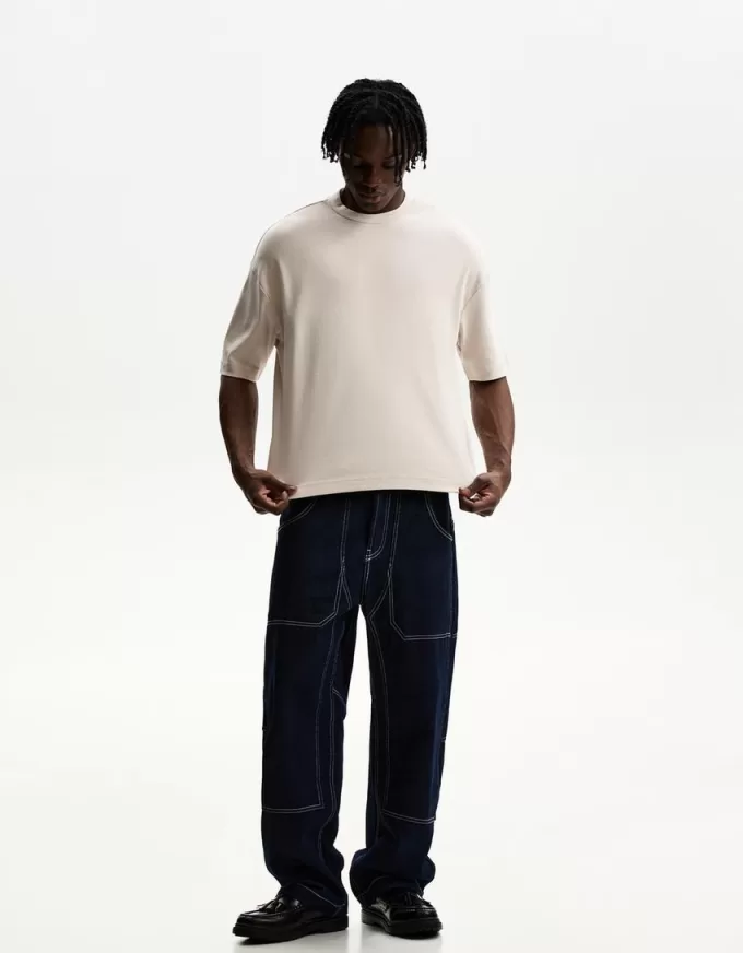 Tricou boxy cu maneca scurta