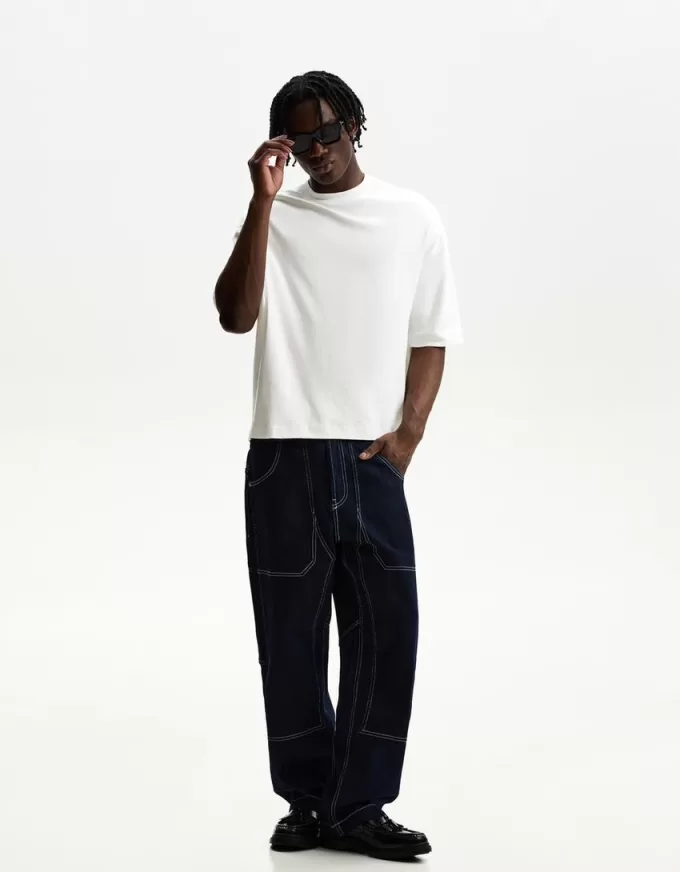 Tricou boxy cu maneca scurta