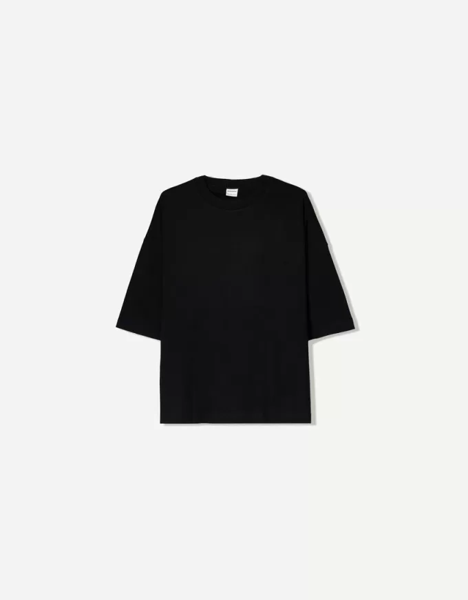 Tricou boxy cu maneca scurta