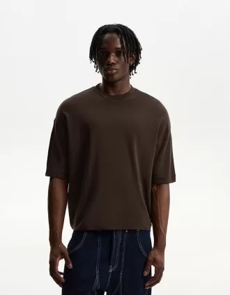 Tricou boxy cu maneca scurta