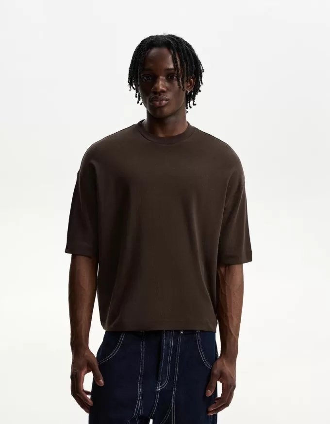 Tricou boxy cu maneca scurta