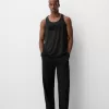 Tricou cu bretele dublu strat