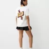 Tricou cu imprimeu Beershka x Beetlejuice Tricou cu imprimeu Beershka x Beetlejuice