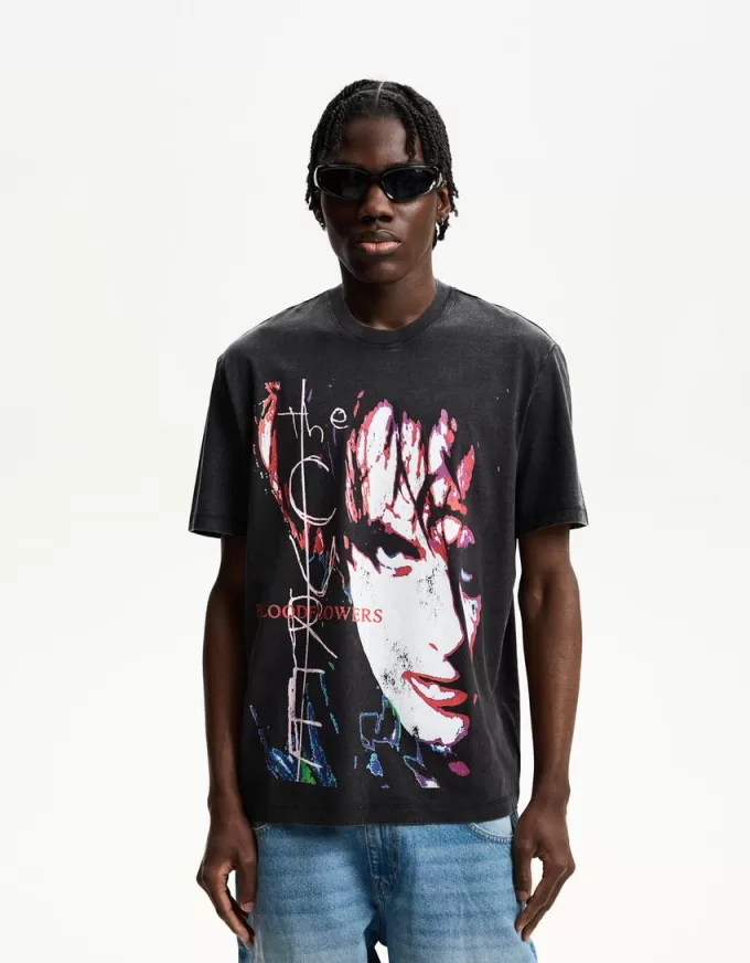 Tricou cu imprimeu The Cure