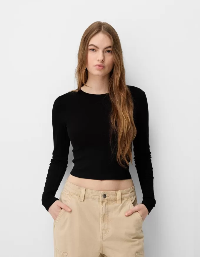 Tricou cu maneca lunga Tricou cu maneca lunga