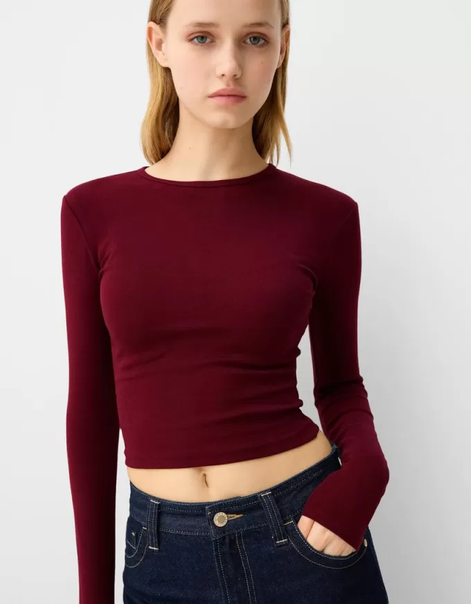 Tricou cu maneca lunga Tricou cu maneca lunga