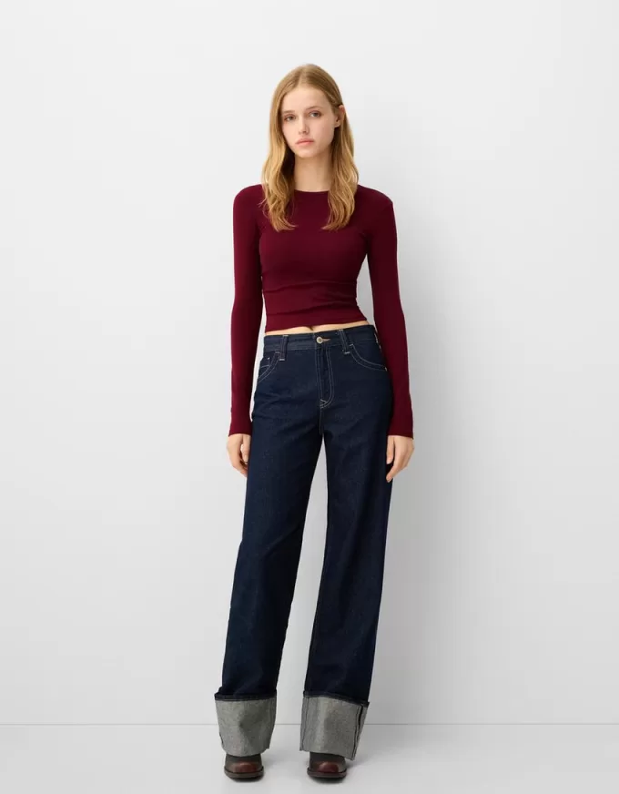 Tricou cu maneca lunga Tricou cu maneca lunga