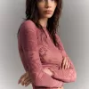 Tricou cu mânecă lungă adunată
