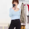 Tricou cu mânecă lungă cu decolteu în V Tricou cu mânecă lungă cu decolteu în V
