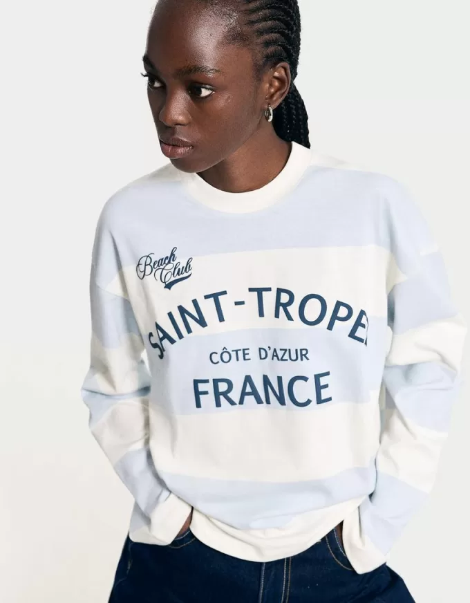 Tricou cu maneca lunga cu imprimeu Tricou cu maneca lunga cu imprimeu