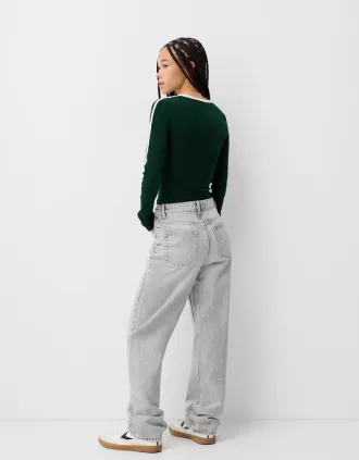 Tricou cu maneca lunga cu imprimeu