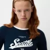Tricou cu maneca lunga cu imprimeu Tricou cu maneca lunga cu imprimeu