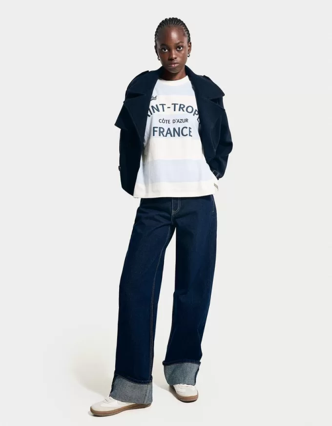 Tricou cu maneca lunga cu imprimeu Tricou cu maneca lunga cu imprimeu