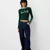 Tricou cu maneca lunga cu imprimeu Tricou cu maneca lunga cu imprimeu