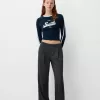 Tricou cu maneca lunga cu imprimeu Tricou cu maneca lunga cu imprimeu