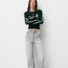 Tricou cu maneca lunga cu imprimeu Tricou cu maneca lunga cu imprimeu