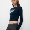 Tricou cu maneca lunga cu imprimeu Tricou cu maneca lunga cu imprimeu