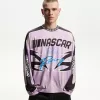 Tricou cu mânecă lungă cu imprimeu Nascar Tricou cu mânecă lungă cu imprimeu Nascar