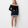 Tricou cu maneca lunga cu nasturi Tricou cu maneca lunga cu nasturi