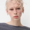 Tricou cu maneca lunga cu strasuri peste tot Tricou cu maneca lunga cu strasuri peste tot