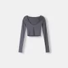 Tricou cu maneca lunga cu strasuri peste tot Tricou cu maneca lunga cu strasuri peste tot
