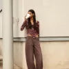 Tricou cu mânecă lungă imprimat cu tul Tricou cu mânecă lungă imprimat cu tul