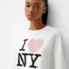 Tricou cu mânecă mijlocie I Love New York Tricou cu mânecă mijlocie I Love New York