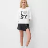 Tricou cu mânecă mijlocie I Love New York Tricou cu mânecă mijlocie I Love New York