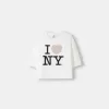 Tricou cu mânecă mijlocie I Love New York Tricou cu mânecă mijlocie I Love New York