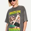 Tricou cu mânecă scurtă Anitta Brazilian Energy Tricou cu mânecă scurtă Anitta Brazilian Energy