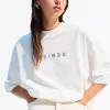 Tricou cu mânecă scurtă BERSHKA SERIES cu imprimeu Tricou cu mânecă scurtă BERSHKA SERIES cu imprimeu