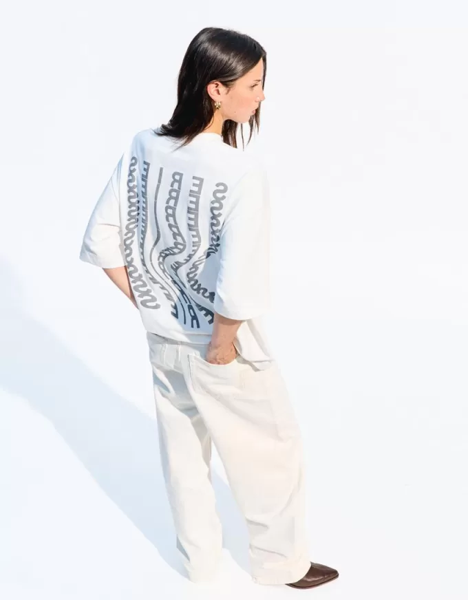 Tricou cu mânecă scurtă BERSHKA SERIES cu imprimeu Tricou cu mânecă scurtă BERSHKA SERIES cu imprimeu