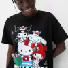 Tricou cu mânecă scurtă Hello Kitty and Friends Tricou cu mânecă scurtă Hello Kitty and Friends