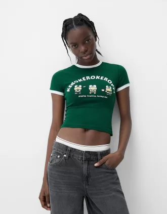 Tricou cu mânecă scurtă Kerokeroderoppi