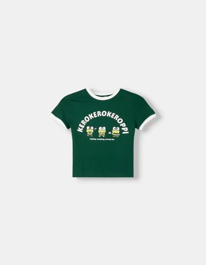 Tricou cu mânecă scurtă Kerokeroderoppi Tricou cu mânecă scurtă Kerokeroderoppi