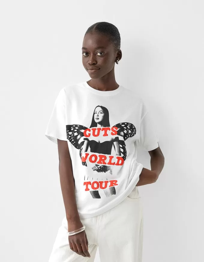 Tricou cu maneca scurta Olivia Rodrigo Tricou cu maneca scurta Olivia Rodrigo