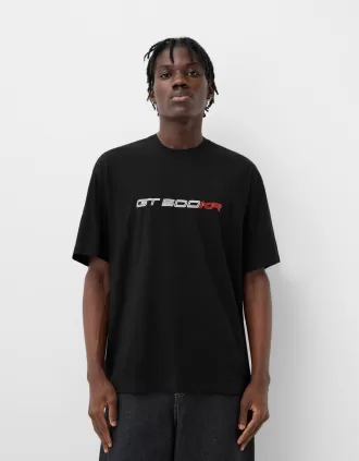 Tricou cu mânecă scurtă Shelby GT 500KR, cu o formă relaxată