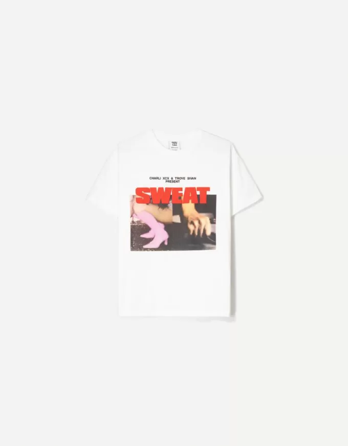 Tricou cu mânecă scurtă Sweat Charli xcx & Troye Sivan Tricou cu mânecă scurtă Sweat Charli xcx & Troye Sivan